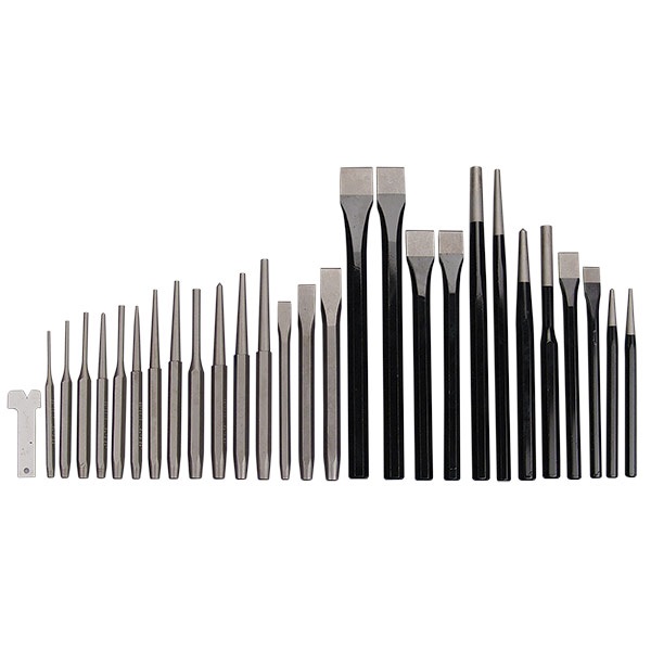 28Pc Punch & Chisel Set TP Tools & Equipment